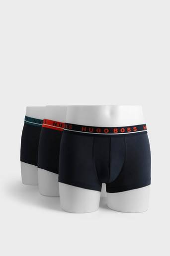 BOSS 3-Pack Boxerkalsonger Trunk 3P CO/EL Multi