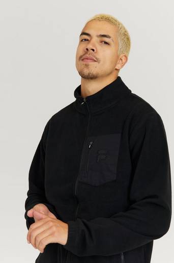 FILA Tröja Men Paxton Fleece Jacket Svart