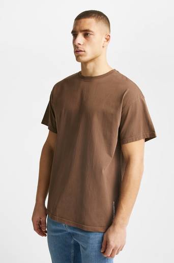 Just Junkies T-Shirt Garment Tee Brun