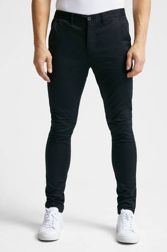 William Baxter Chinos Zack Slim Chinos Svart