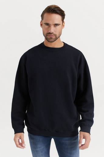 Studio Total Sweatshirt Perfect crew Svart