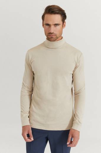 Studio Total Polotröja Favourite Roll Neck Beige