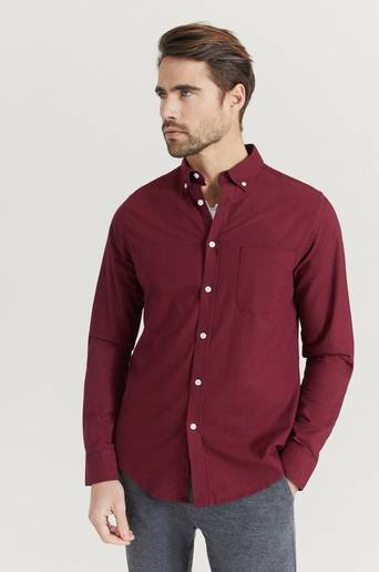 Studio Total Skjorta Melker Oxford Shirt Röd