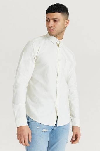 Studio Total Skjorta Melker Oxford Shirt Natur