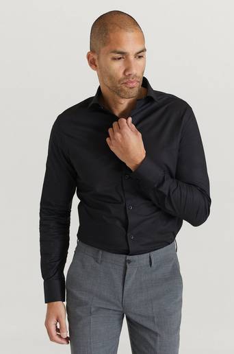 Studio Total Skjorta Stretch Shirt Svart