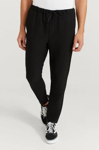 William Baxter Byxor Drawstring Trousers Svart