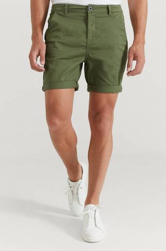 Studio Total Slim Shorts Grön