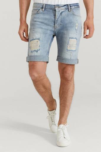 Adrian Hammond Jeansshorts Nevada Shorts Blå