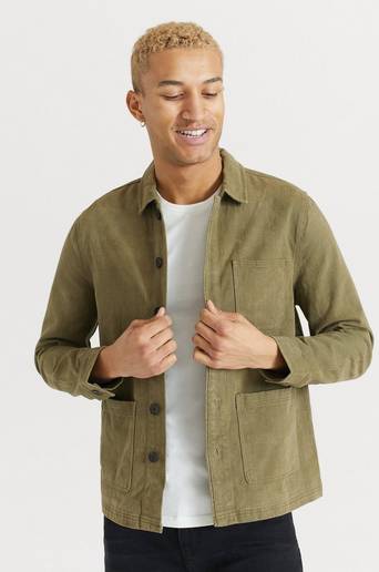 Studio Total Overshirt Favourite Twill Overshirt Grön