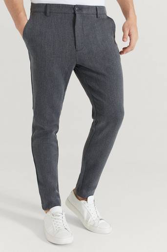 William Baxter Byxor Everyday Trousers Grå