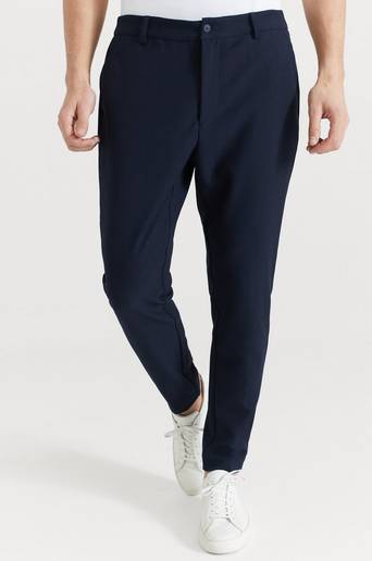 William Baxter Byxor Everyday Trousers Blå