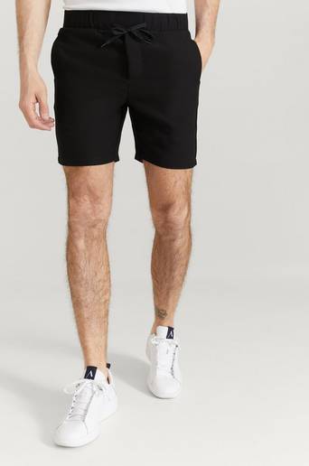 William Baxter Shorts Drawstring Svart