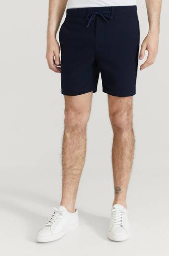 William Baxter Shorts Drawstring Blå