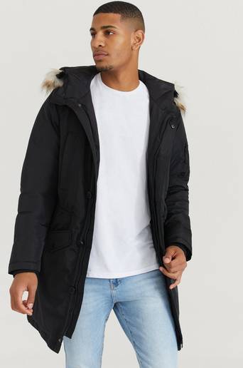 William Baxter Jacka Everyday Parka Jacket Svart