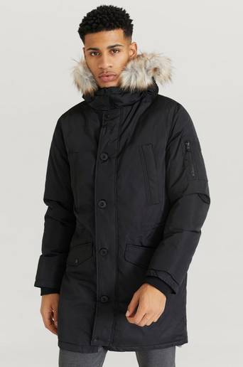 William Baxter Jacka Everyday Parka Jacket Svart