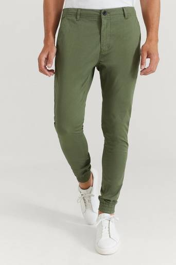 Studio Total Chinos Cuff Chino Grön