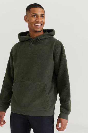 William Baxter Hoodie Perfect Fleece Grön