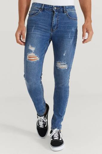 William Baxter Jeans Toby Skinny Blå