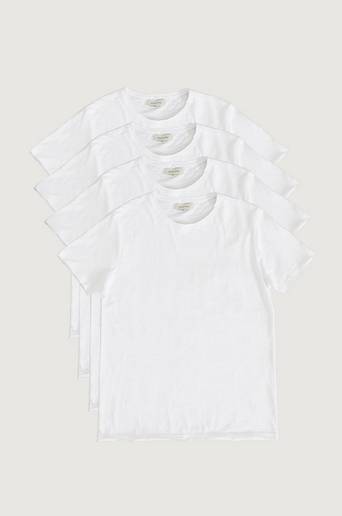 Studio Total T-shirt 4-pack Raw Tee Vit