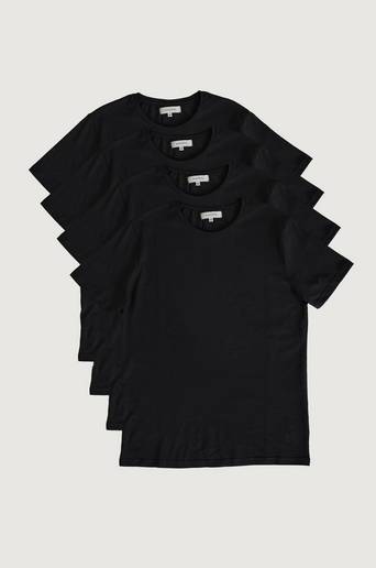 Studio Total T-shirt 4-pack Favourite Tee Svart