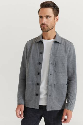 Studio Total Overshirt Favourite Soft Overshirt Grå