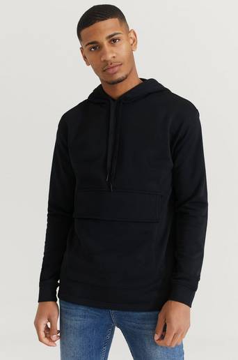 William Baxter Hoodie Pocket Hoodie Svart