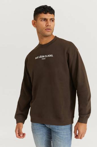 Speechless Sweatshirt Rue Crew Brun