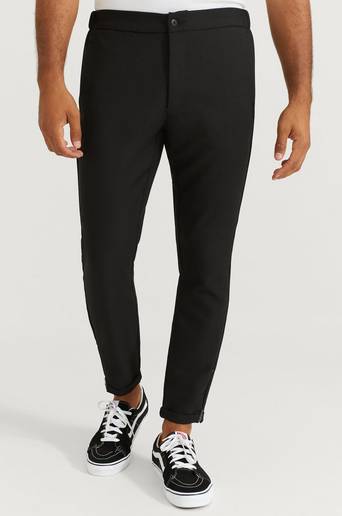 Studio Total Byxor Slim Zip Pants Svart