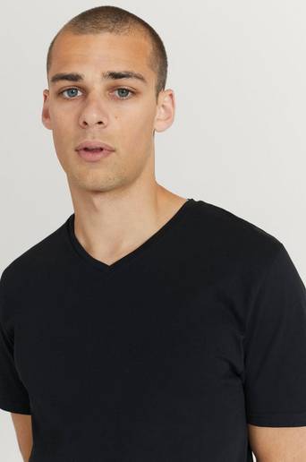 Studio Total T-shirt Favourite V-neck Tee Svart