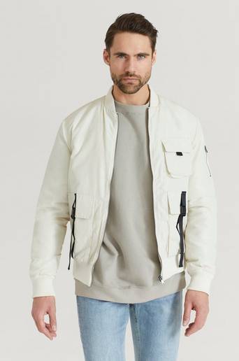 William Baxter Bomberjacka Combat Bomber Jacket Natur