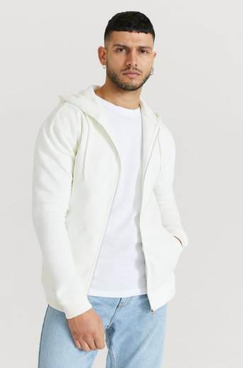 Studio Total Hoodie Favourite Zip Hoodie Vit