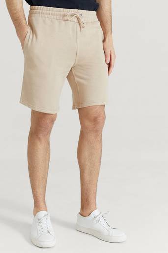 Studio Total Shorts Favourite Mid Length Sweatshorts Beige