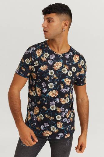 Studio Total T-shirt Flower Tee Svart