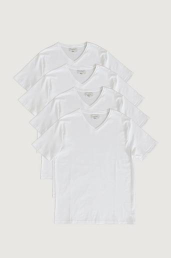 Studio Total T-shirt 4-pack Favourite V-neck Tee Vit