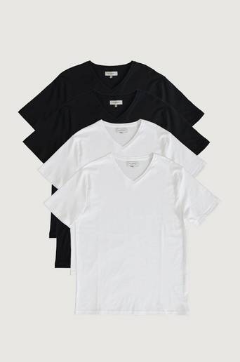 Studio Total T-shirt 4-pack Favourite V-neck Tee Multi