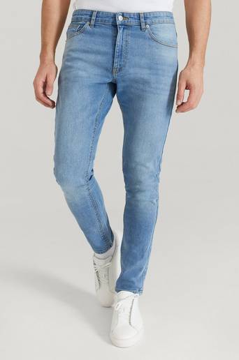 Studio Total Jeans Slim Fit Jeans Blå