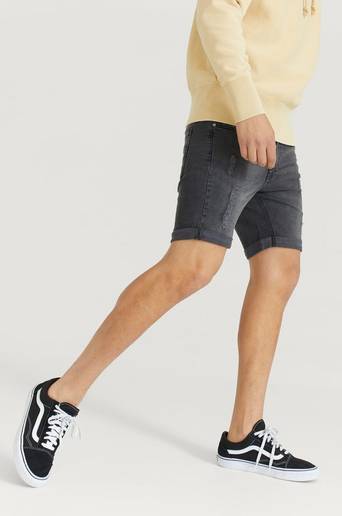 William Baxter Jeansshorts Toby Skinny Fit Shorts Svart