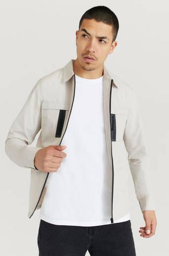 Studio Total Overshirt Tech Overshirt Natur