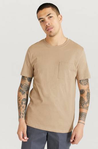 Studio Total T-shirt Capsule Pocket Tee Brun