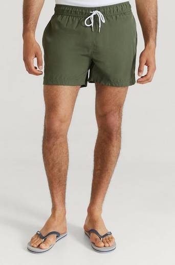 Studio Total Badshorts Swim Shorts Grön