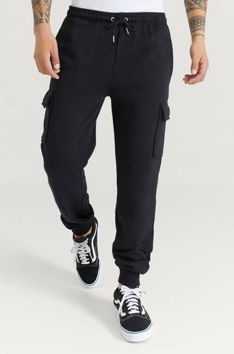 Studio Total Joggers Favourite Cargo Sweatpants Svart