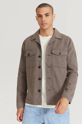 Studio Total Overshirt Utility Overshirt Brun