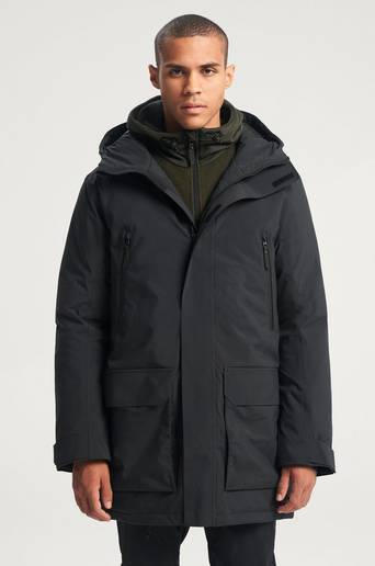 Studio Total Parkas Winter Down Parka Svart