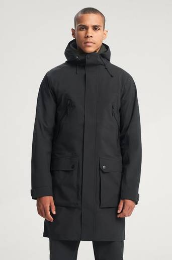 Studio Total Skalparkas 3-Layer Shell Coat Svart