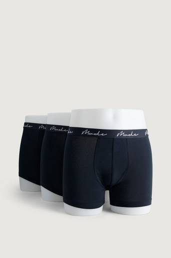 William Baxter Kalsonger 3-pack Signature Boxer Briefs Svart