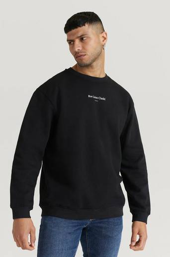 Speechless Sweatshirt Rue 2.0 Crew Svart