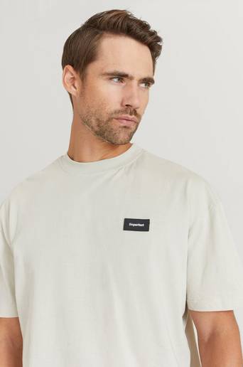 William Baxter T-shirt Imperfect Tee Beige