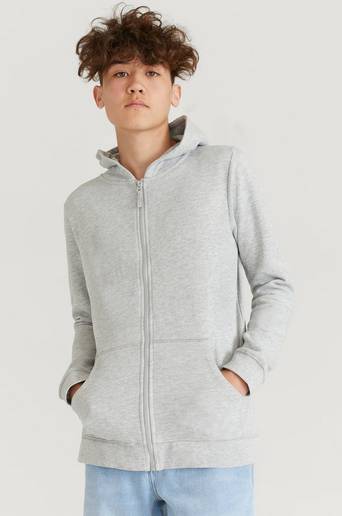 Studio Total Hoodie Favourite Zip Hoodie Grå