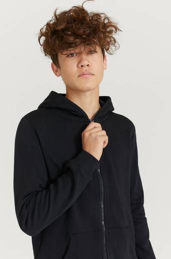 Studio Total Hoodie Favourite Zip Hoodie Svart