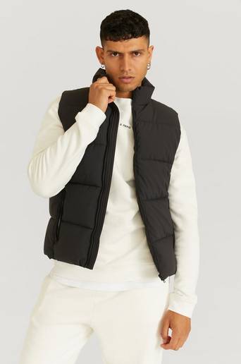 Studio Total Väst Puffer Vest Svart